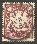 Stamps Germany -  70 - Escudo de armas