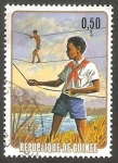 Sellos de Africa - Guinea -  Boy scouts