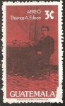 Stamps Guatemala -  CENTENARIO  DEL  FONÒGRAFO.  THOMAS  A.  EDISON.