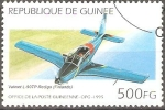 Stamps : Africa : Guinea :  AVIONETA  VALMET  L-90TP  REDIGO.
