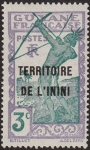 Stamps : America : French_Guiana :  SG 3 Inini