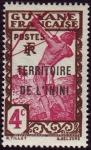 Stamps : America : French_Guiana :  SG 4 Inini