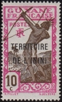Stamps America - French Guiana -  SG 6 Inini