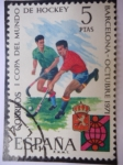 Stamps Spain -  Ed. 2058 - 1ª Copa del mundo de Hockey-Barcelona 1971.