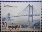 Stamps Spain -  Ed. 2636 - Puente de Rande sobre la ria de Vigo-Pontevedra