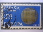 Stamps Spain -  Europa CEPT- Tejido