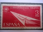 Stamps Spain -  Ed. 1671 - Correspondencia Urgente.