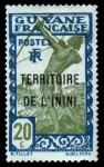 Stamps America - French Guiana -  SG 8 Inini