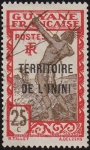 Stamps America - French Guiana -  SG 9 Inini
