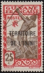 Sellos del Mundo : America : French_Guiana : SG 9 Inini