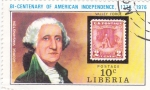 Stamps : Africa : Liberia :  Bi-Centenario de la Independencia de América 1776-1976