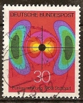 Stamps Germany -  Feria de Electrónica Stuttgart 1969.