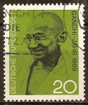 Stamps Germany -  Mohandas Karamchand Gandhi (Mahatma), 1869-1948, líder del movimiento de independencia de la India.