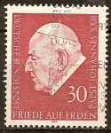Stamps Germany -  El Papa Juan XXIII. (Angelo Giuseppe Roncalli 1881-1963).