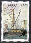 Stamps : America : Guyana :  Brig Centruty