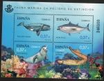 Stamps Spain -  4799 -Fauna marina en peligro de extinción.