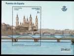 Stamps Spain -  4818-                                       puentes de España. Puente del Pilar.