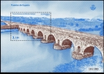 Stamps Spain -  4819- Puentes de España. Puente Romano de Mérida ( Badajoz )