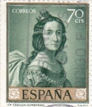 Stamps Spain -  STA. CASILDA (Zurbarán)  (13)