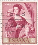 Stamps Spain -  SANTA INES (alonso Cano) (13)