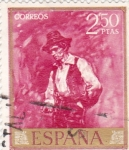 Stamps Spain -  TIPO CALABRÉS (Fortuny) (13)