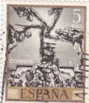 Stamps Spain -  LAS CINCO PARTES DEL MUNDO (Sert) (13)