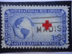 Stamps United States -  Honoring the International Red Cross- En Honor a la Cruz Roja Internacional-Financiado 1864.