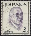 Stamps Spain -  1759.-Literatos Españoles. Centenario de su Nacimiento.Carlos Arniches (1866-1943)