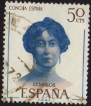 Stamps Spain -  1990.-Literatos Españoles. Concha Espina (1877-1955)