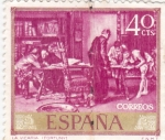 Stamps Spain -  LA VICARÍA (Fortuny) (13)