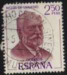 Sellos de Europa - Espa�a -  1994.-Literatos Españoles. Miguel de Unamuno (1864-1936)