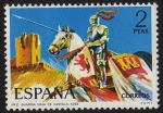 Stamps Spain -  2140.-Uniformes Militares: I Grupo. Guardia Vieja de Castilla 1493