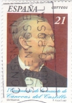 Stamps Spain -  I CENTENARIO  DE LA MUERTE DE CANOVAS DEL CASTILLO (13)