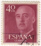 Stamps Spain -  1148.- General Franco