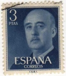 Stamps Spain -  1159.- General Franco
