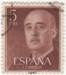 Stamps Spain -  1160.- General Franco