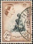 Stamps Africa - Swaziland -  Swazi married woman