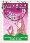Stamps : America : Guyana :  Tropospheric scatter