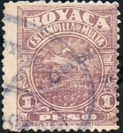 Stamps Colombia -  Boyacá estampilla de multa