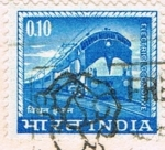 Stamps India -  Electric locomotive