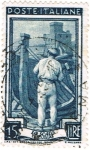 Stamps Italy -  Lo scalo