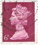 Stamps United Kingdom -  Queen Elizabeth II