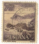Stamps : Europe : Spain :  1544.-Serie Turistica. Paisajes y Monumentos.(I Grupo). Costa Brava. Gerona.