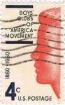 Stamps United States -  Centenario Boy's Club of AM