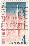 Stamps : America : United_States :  Centenario Japón/USA