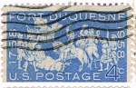 Stamps United States -  Bicentenario Fort Duquesne