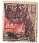 Stamps : Europe : Spain :  1648.-Serie Turistica. Paisajes y Monumentos.(II Grupo). Cudillero (Asturias)