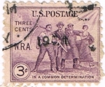 Stamps United States -  N.R.A.