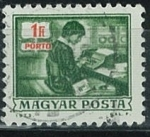 Stamps Hungary -  Operador de perforadora