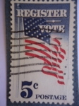 Sellos de America - Estados Unidos -  Registre-Vote.